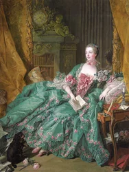 Portret van Madame de Pompadour (1721-1764)